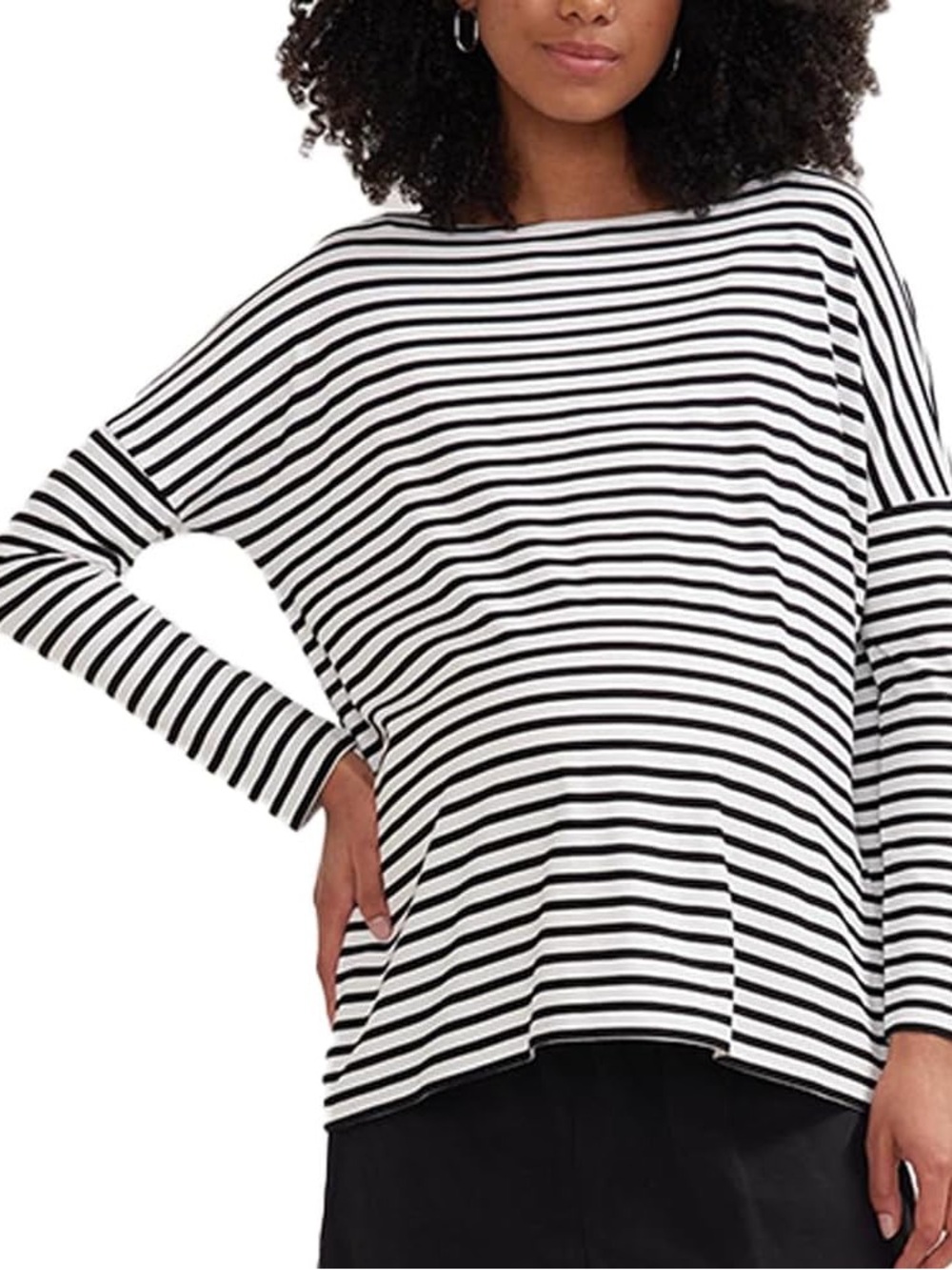 HATCH Maternity Striped Longsleeve